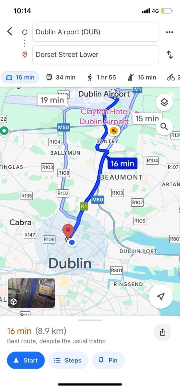 Lovely 2bd In Citycenter Dublin