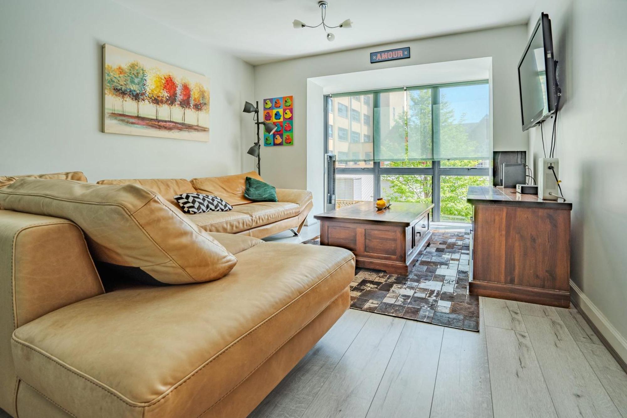 Inviting 2bd Flat 5 Mins To Temple Bar Dublin